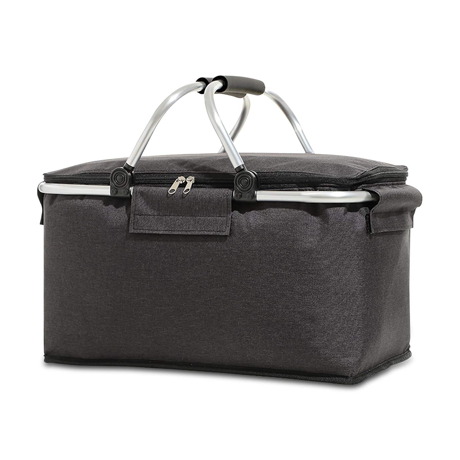 Ergocar Kühltaschen mit Verdicktem Futter, Picknicktasche Lunchtasche Thermotasche Faltbar Cooler Bag für Picknick BBQ Arbeit Reisen Familien Outdoor Aktivität Wasserdicht Schmutz-beständig