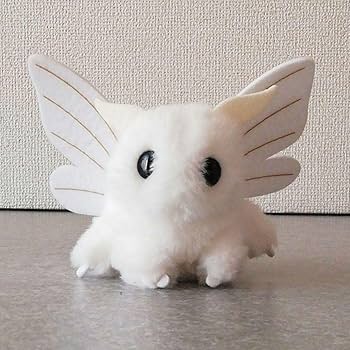 Amazon.co.jp: ふわふわモスちゃん シロモ ぬいぐるみ マスコット