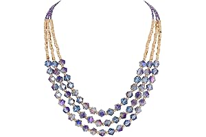 Women's Boho Beaded Layered Necklace