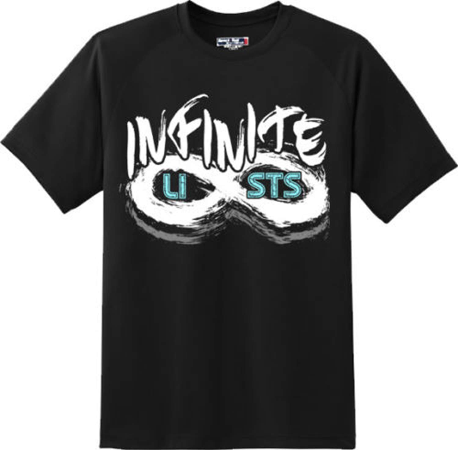 AmazingShirtsFunny Infinite Lists T Shirt New Graphic Tee