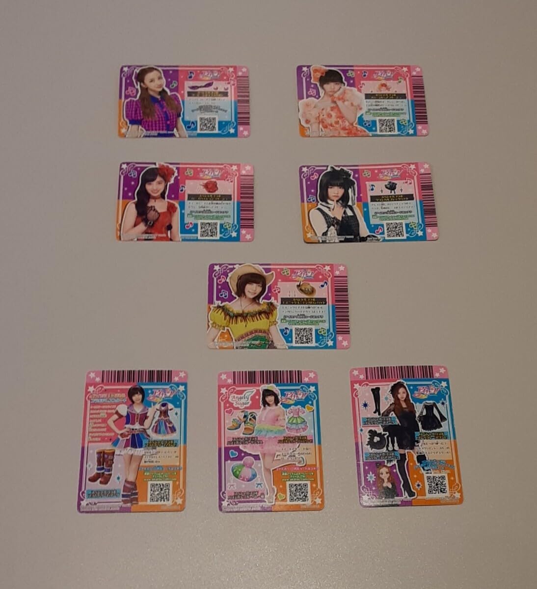 アイカツカード バラ売り ぱるる 橋本環奈 板野友美 アイカツカード