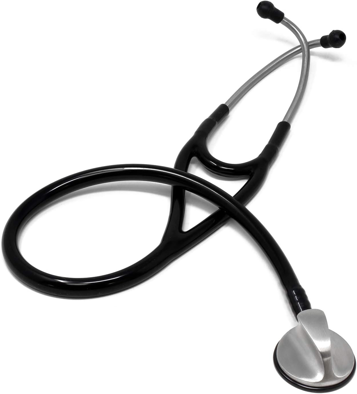 EverOne Professional Style Cardiology Stethoscope, Black