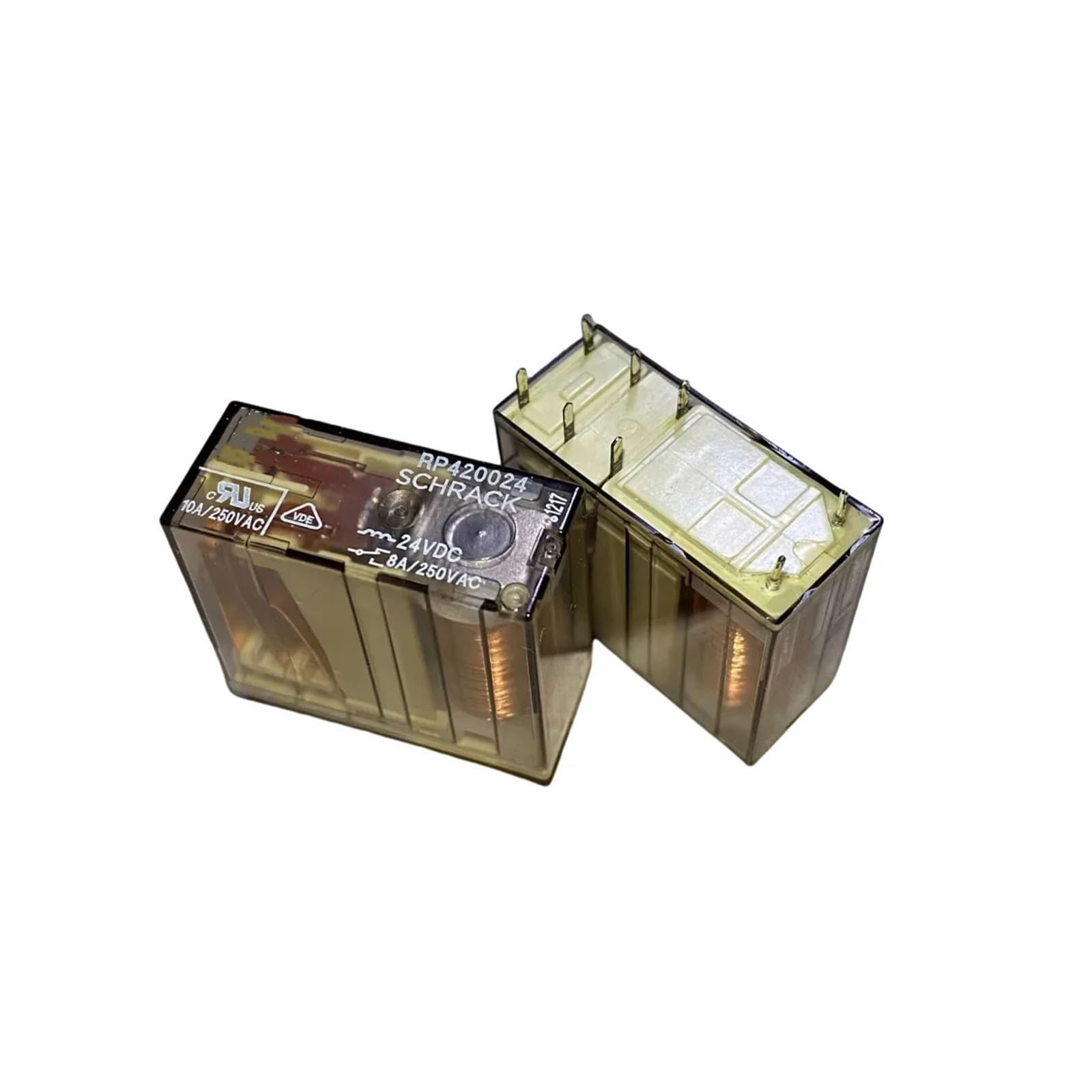 ICXLPMC 1PCS RP420024 8PIN RELAY 24VDC 8A 250VAC
