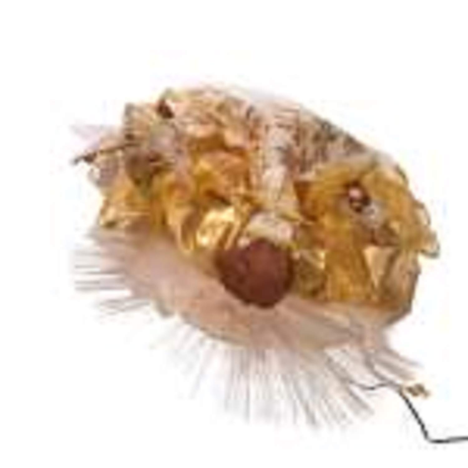 Kurt S. Adler 45,7 cm große Glasfaser-Engel-Baumkrone, Mehrfarbig