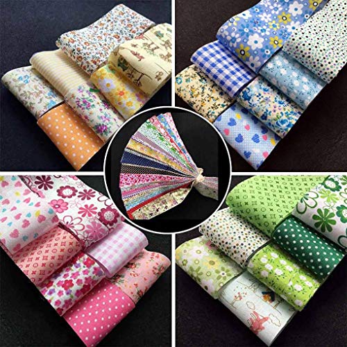 Morza 30pcs Fiore DOT Stripe Panno di Cotone Fai