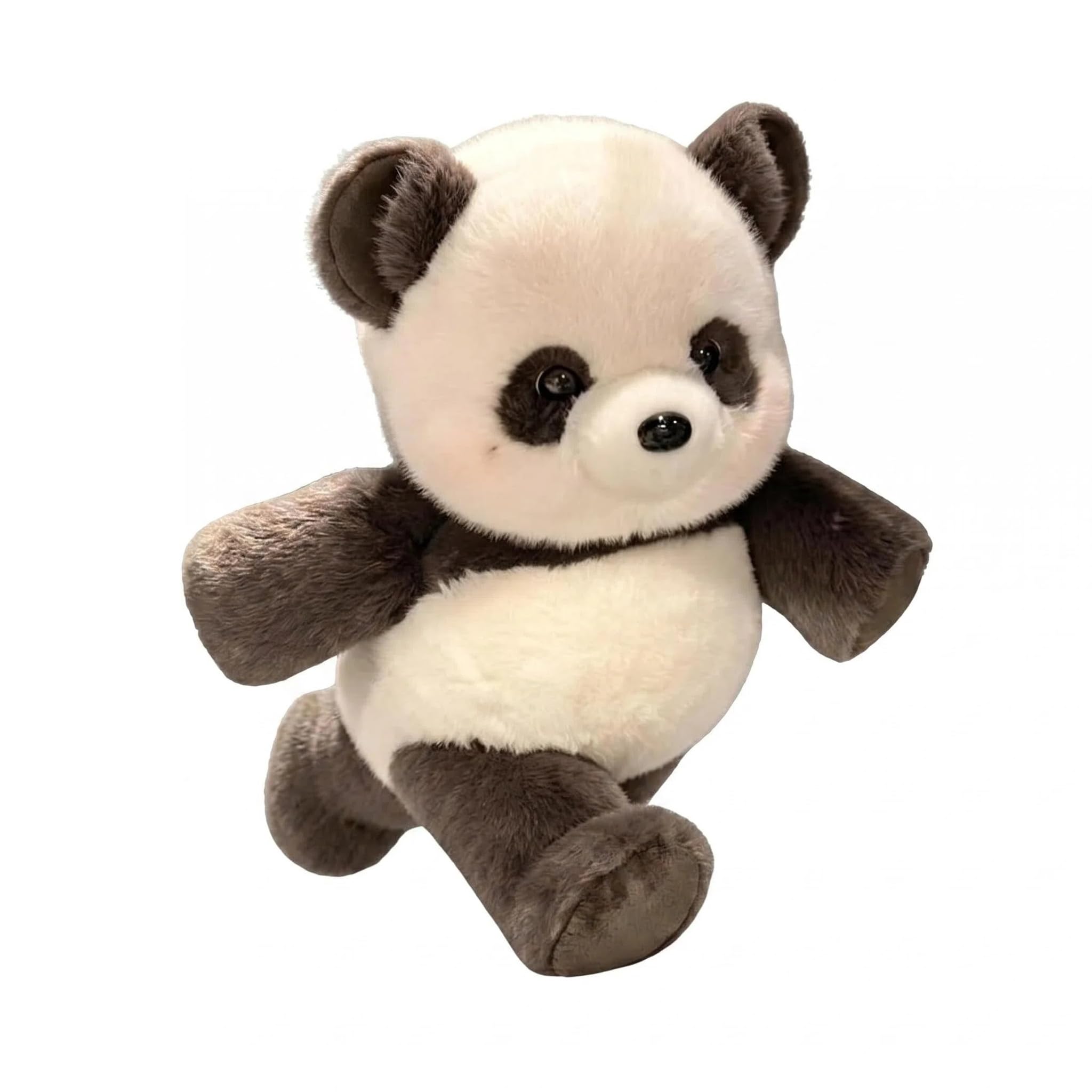 BRTNUP Running Plush Panda Toy, 17.7″ Cute Running Panda Plush Toy Gray