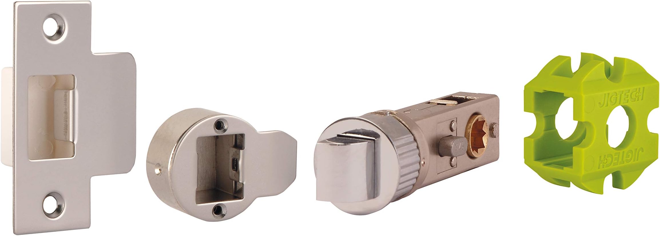 Jigetch JTL4022 Smart Privacy Latch, Polished Chrome