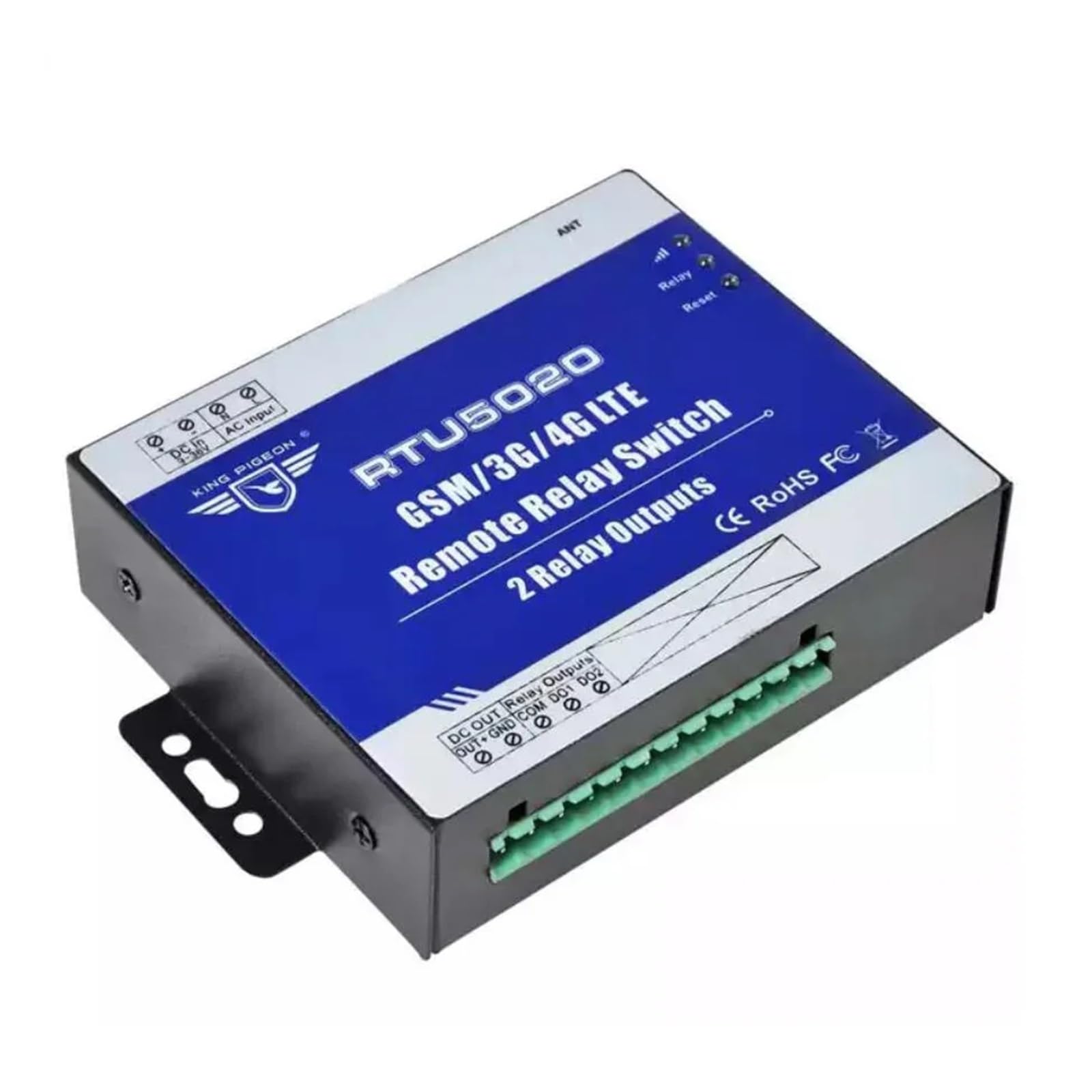 Automatyczne Samozamykacze, Przemysłowe RTU Modbus TCP GSM 3G 4G SMS Zdalne przełączniki przekaźników Pilot zdalnego sterowania(3G version)