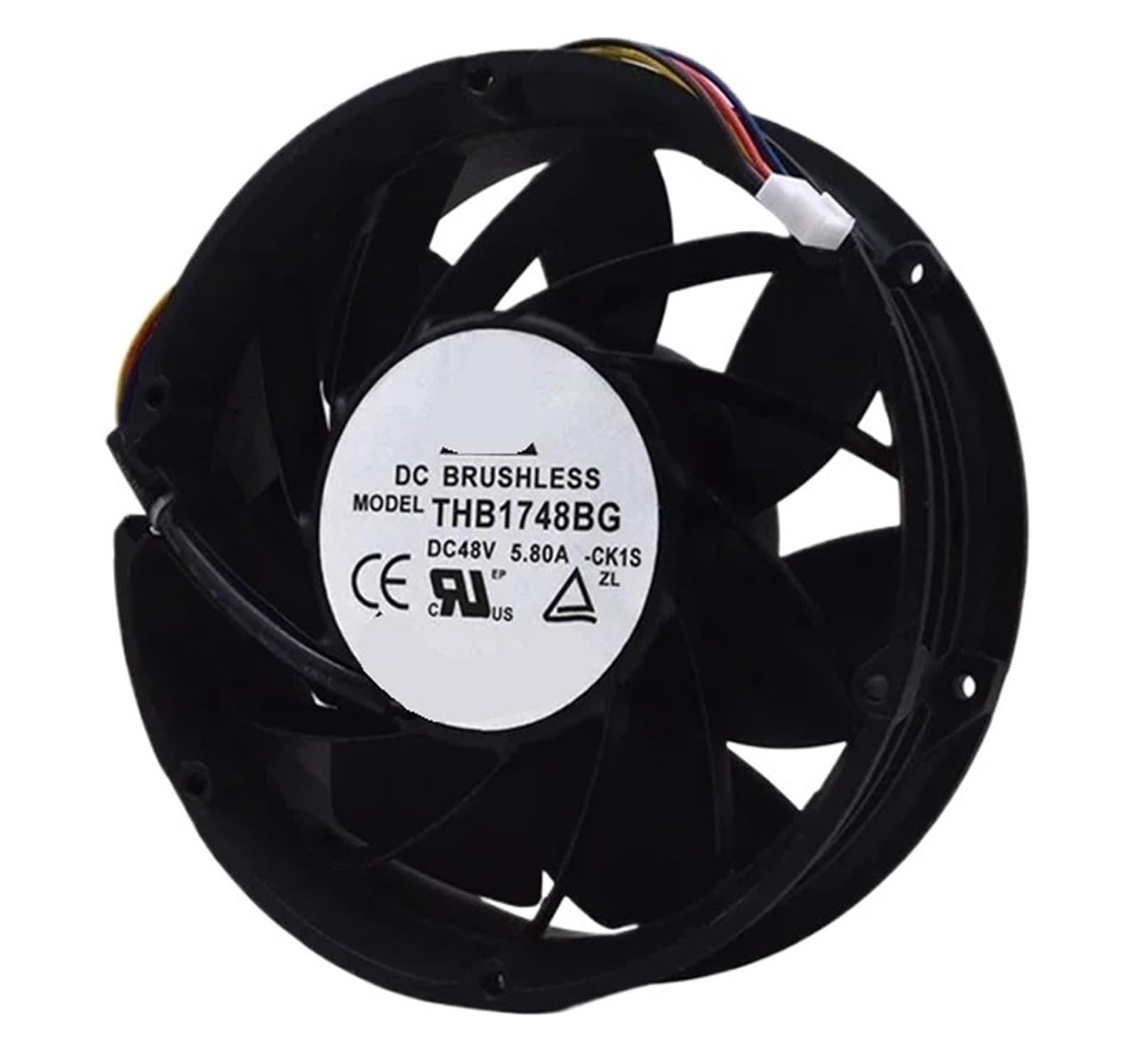 PEQYUACTE THB1748BG CK1S 48V 5.8A 172x172x51mm 3-Wire Cooling Fan
