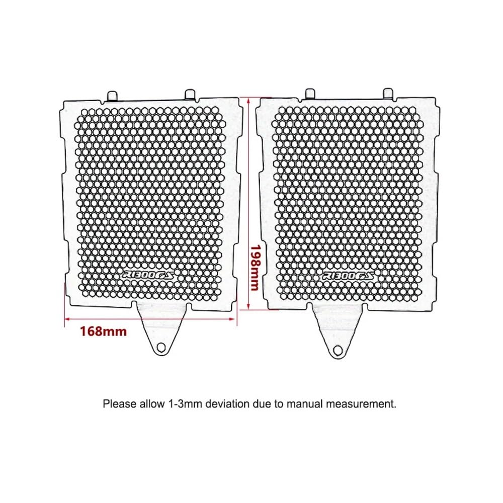 Kühlerschutz Motorrad Für B&M&W R1300GS R 1300 GS R1300 GS GS1300 R 1300GS 2023 2024 Kühlergrill Wache Cover Schutz