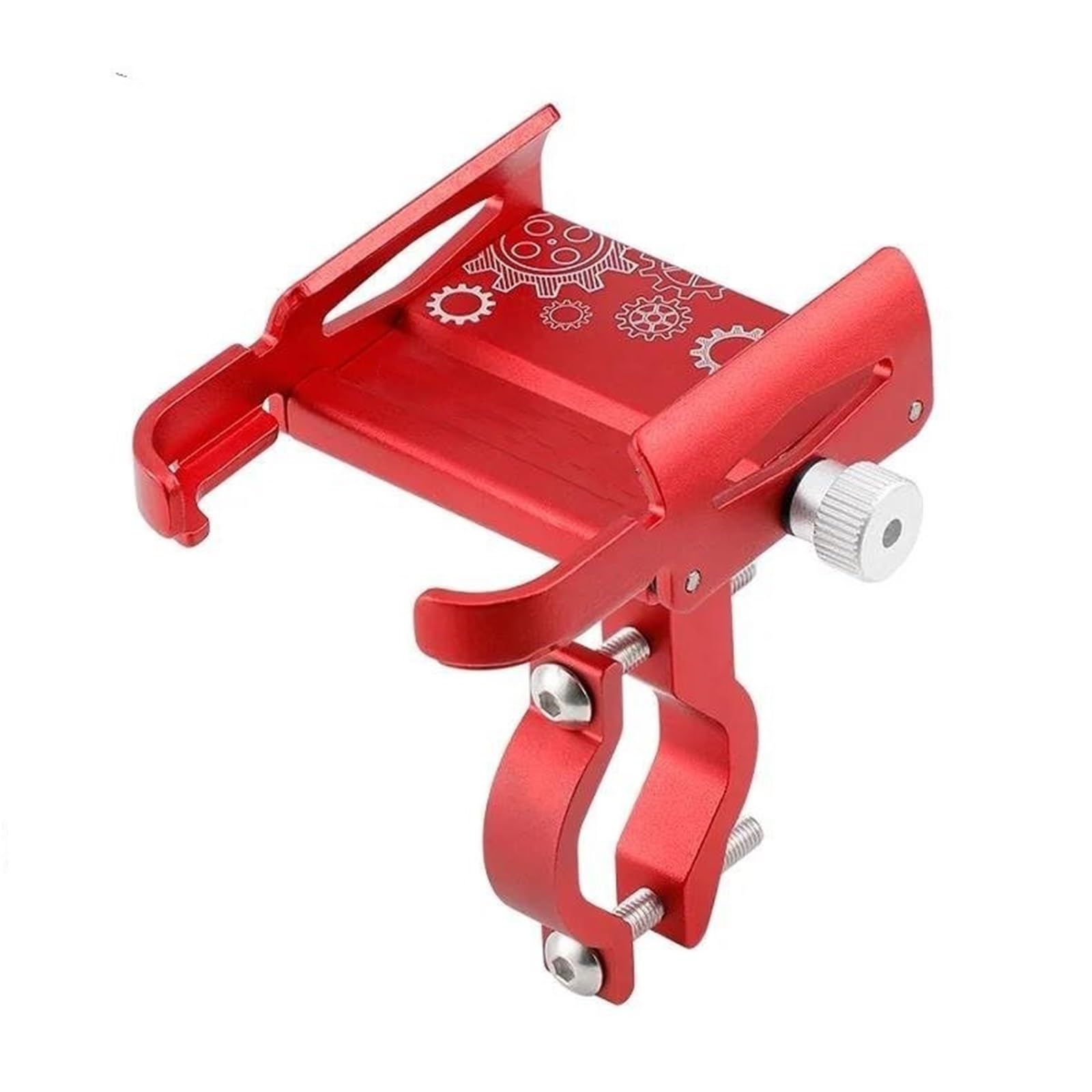 Soporte para Teléfono De Bicicleta Rotación 360 ​​Grados para Dispositivos 4.7-7.0 Pulgadas Móvil para Manillar Motocicleta