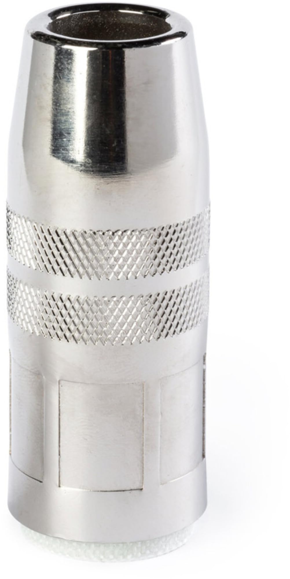 Lincoln Electric KP2743-1-62RA Nozzle 550A, Thread-on, 1/8 in (3.2 mm) Recess 5/8 in (15.9 mm) ID Aluminum