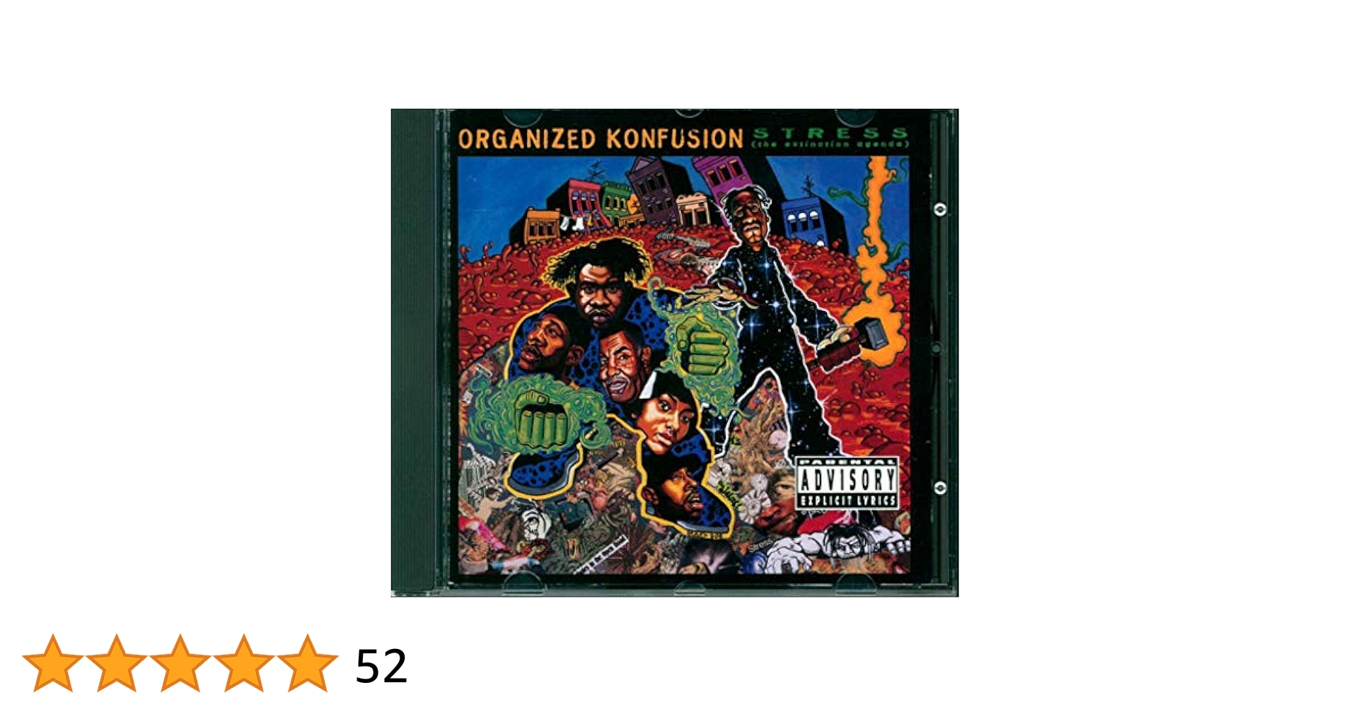ヒップホップ+ラップ Organized Konfusion - Stress (CD) Organized Konfusion Stress: The Extinction Agenda (2xCD 30th