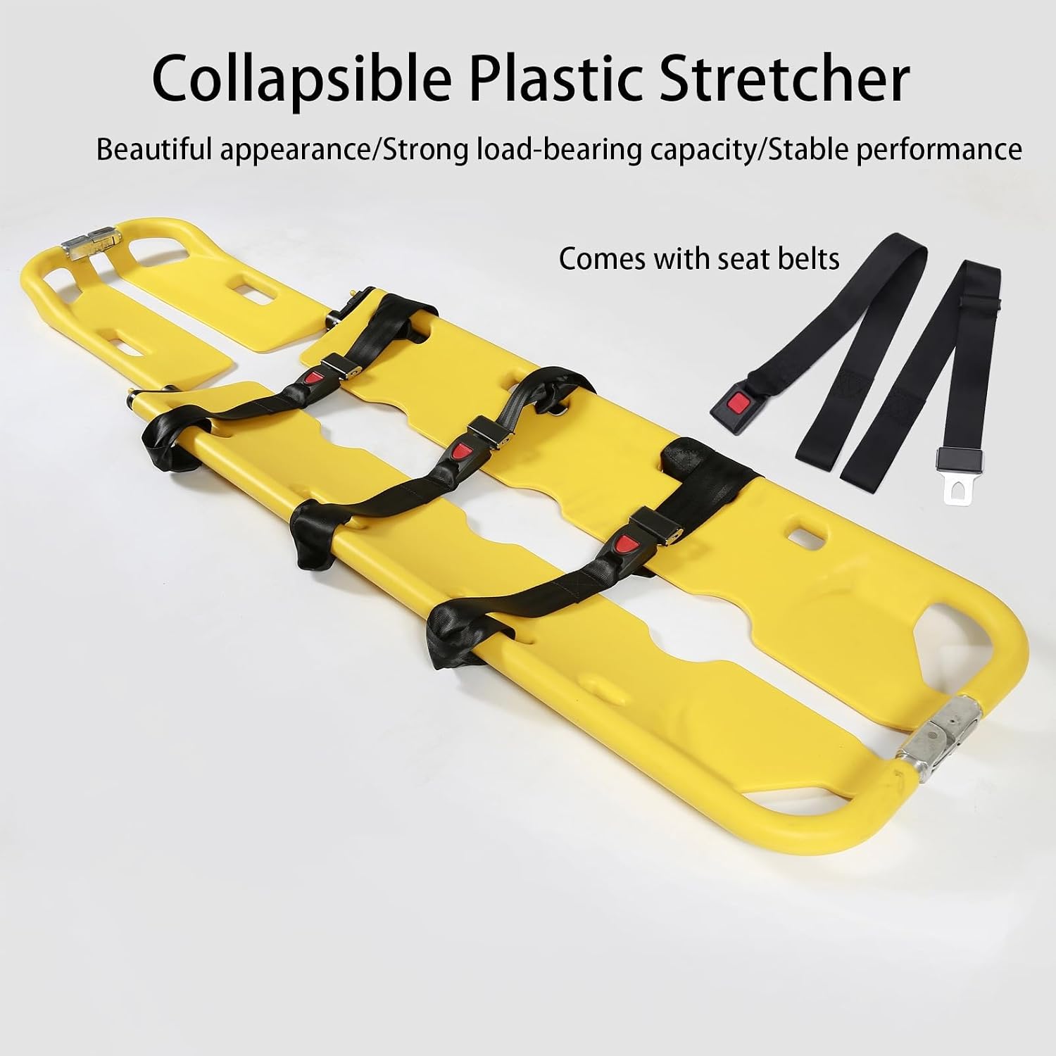 Foldable Emerncy Stretcher with Safe Str - Mover Transport for Patient Transfer, First Aid Stretcher for Quick Response and Easy Handling