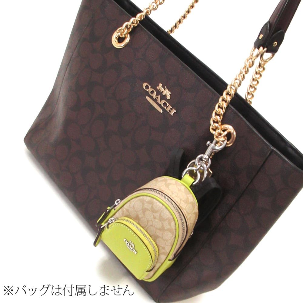 COACH ハンドバッグ アクセサリーポーチ チャーム付き コーチ COACH ハンドバッグ アクセサリーポーチ ミニ