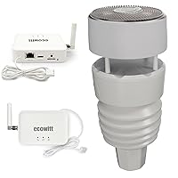 ECOWITT GW3001 Stazione meteo, stazione meteorologica wireless da giardino 7 in 1