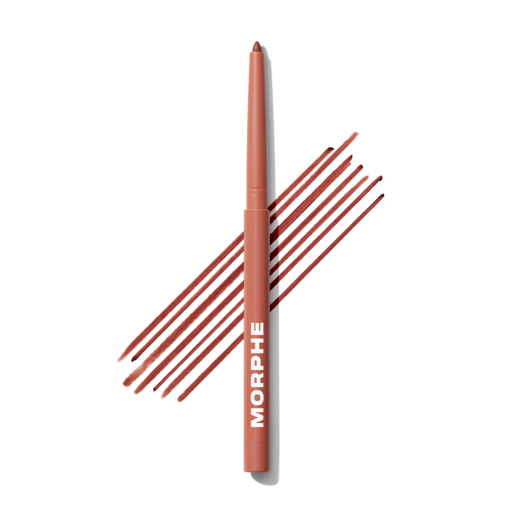 MORPHE Soulmatte Gel Lip Liner - Creamy Lip Pencil with a Matte Formula - Precision Contour Pencil with Sweet Almond & Tea Seed Oil for Long-Lasting Definition - Whipped (0.007 oz) Whipped 0.01 Ounce (Pack of 1)