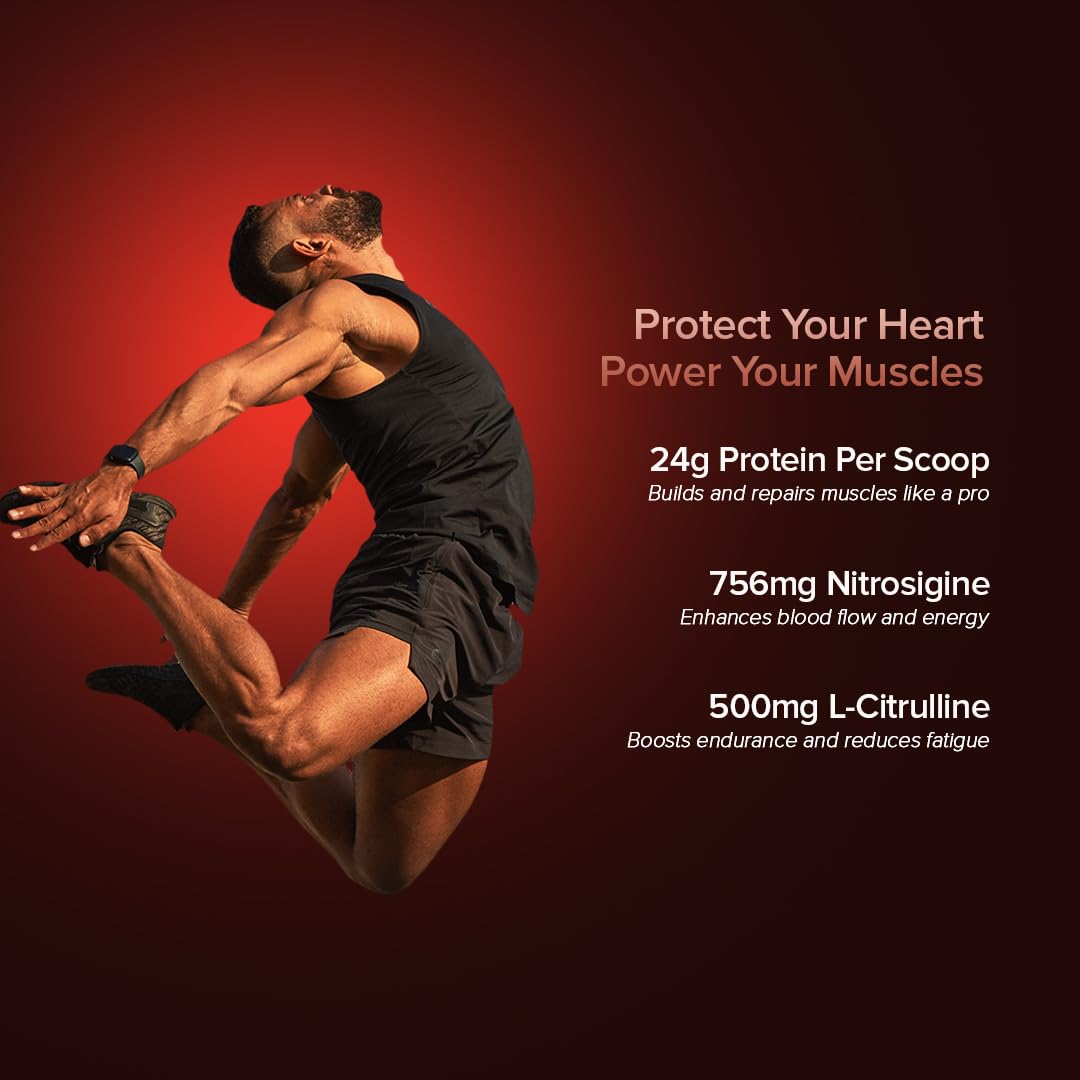 GNC 100% whey + nitro surge, 24G protein/scoop, cardio protect formula, 756mg nitrosigin, 500mg l-citrulline, endurance and heart health for the recovery of muscles | Chocolate, 2 LBS | USA prepared