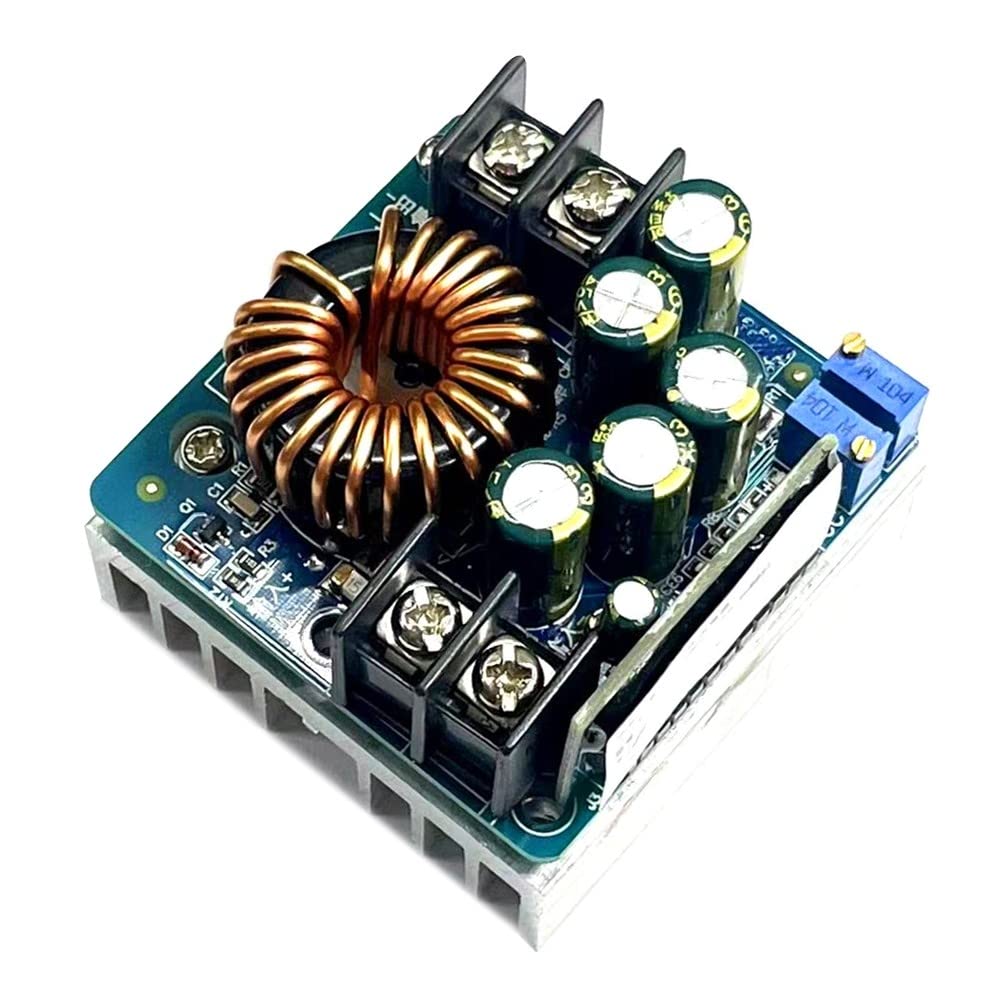 DONGKER Módulo reductor SZ-BK0612, DC-DC 10.5V-60V a 0-45V Buck módulo de fuente de alimentación 400W estabilizador electrónico de voltaje