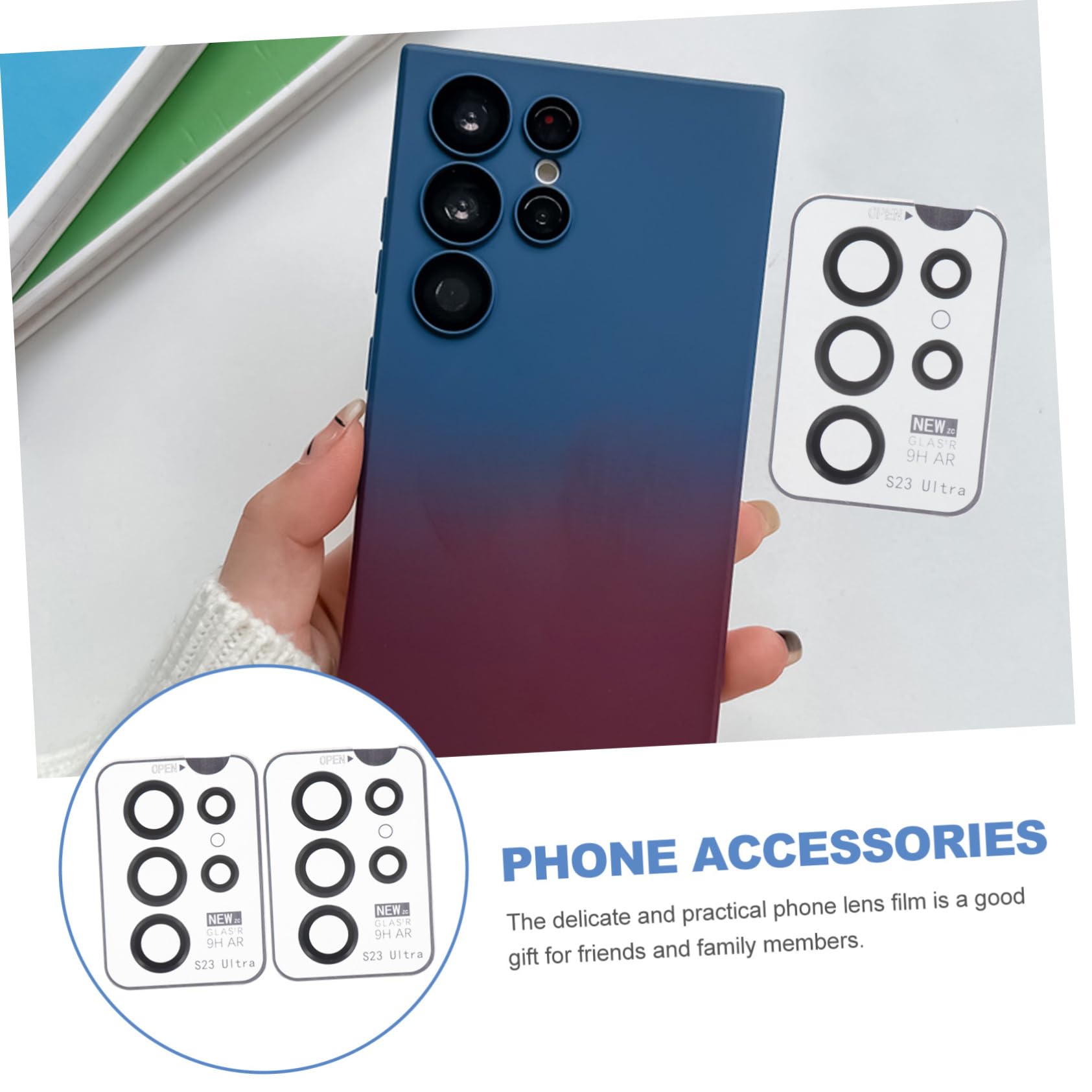 Amazon | Hoement 2 セット レンズ プロテクター 携帯電話 レンズ 携帯 