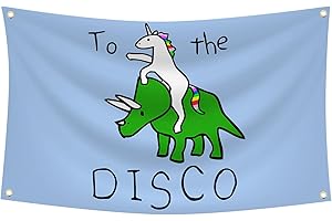 Humorous Rave Flag for Home and Dorm Decor