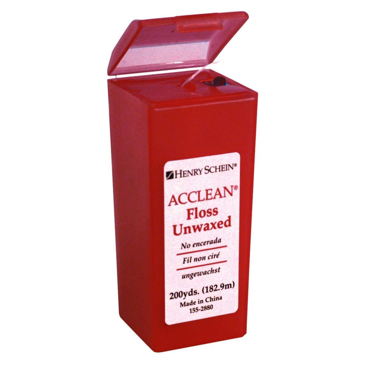 Acclean Dental Floss Unwaxed 200yd / 183m