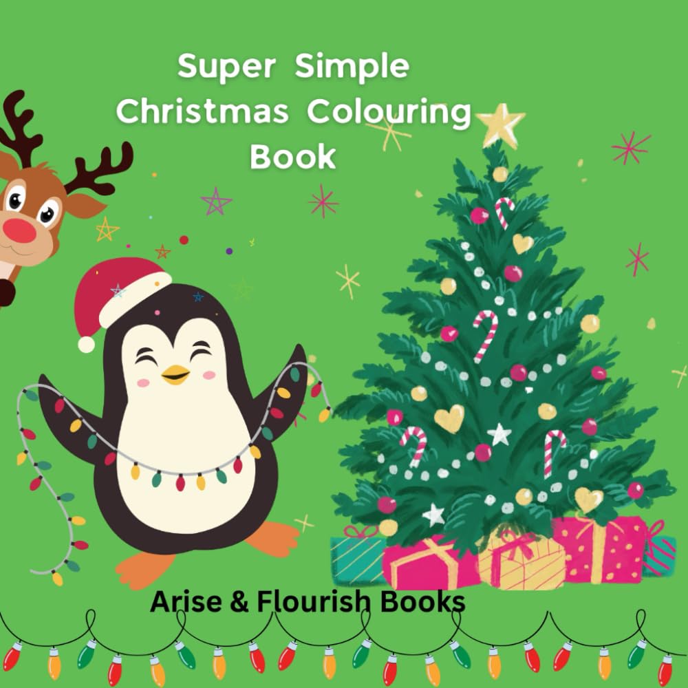 Super Simple Christmas Colouring Book (My First Word Super Big Colouring Book)
