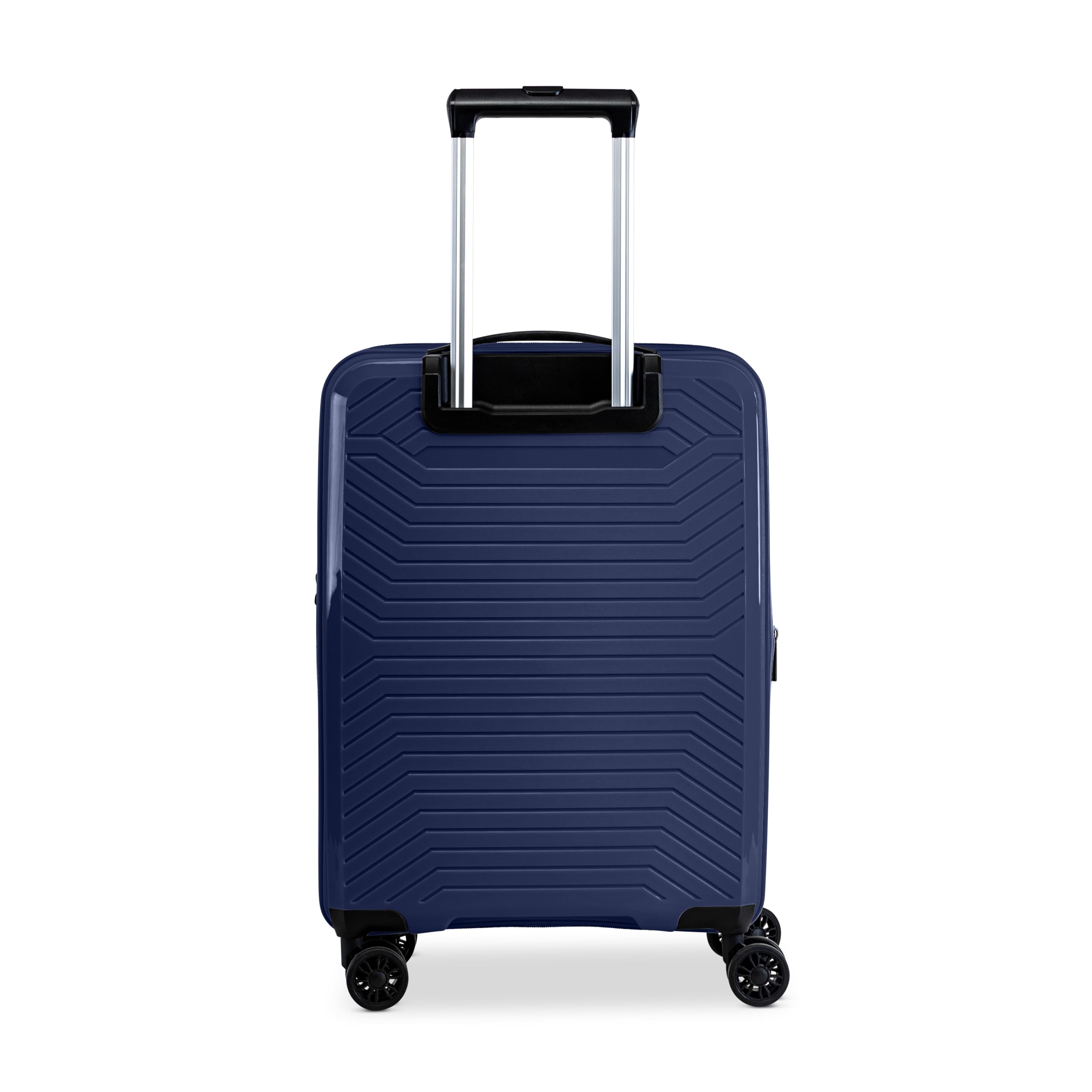 Bagaglio a mano Roncato Ciak Passenger Trolley S 4 Ruote rigido ultraleggero con zip espandibile, misura cabina Night Blue