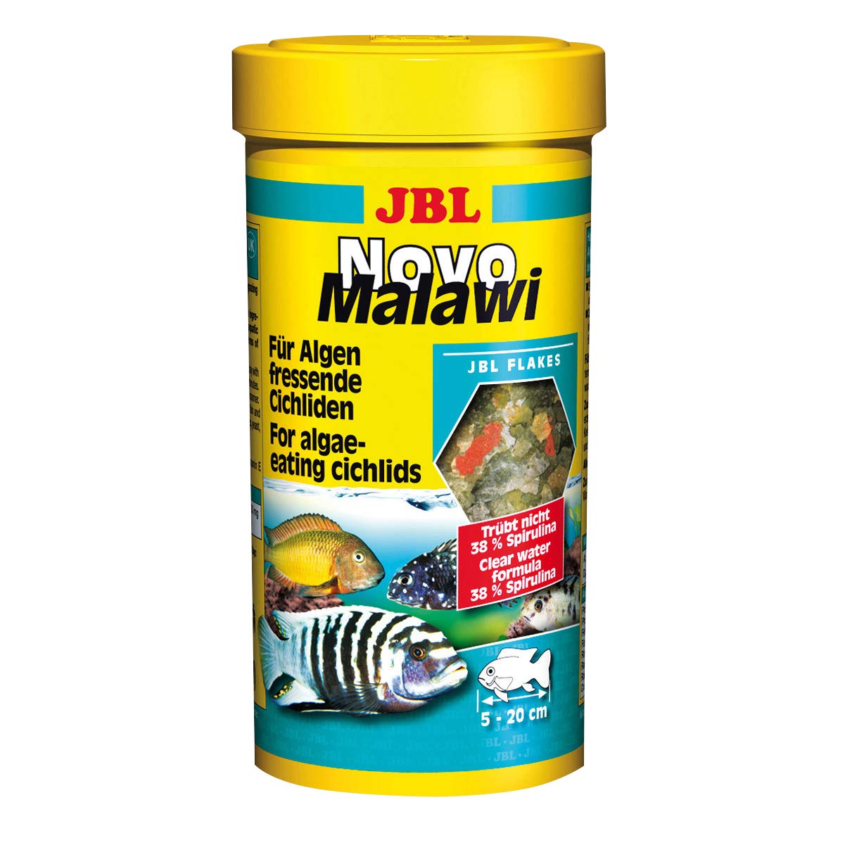 NovoMalawi Algae-Eating Cichlid Food 40g