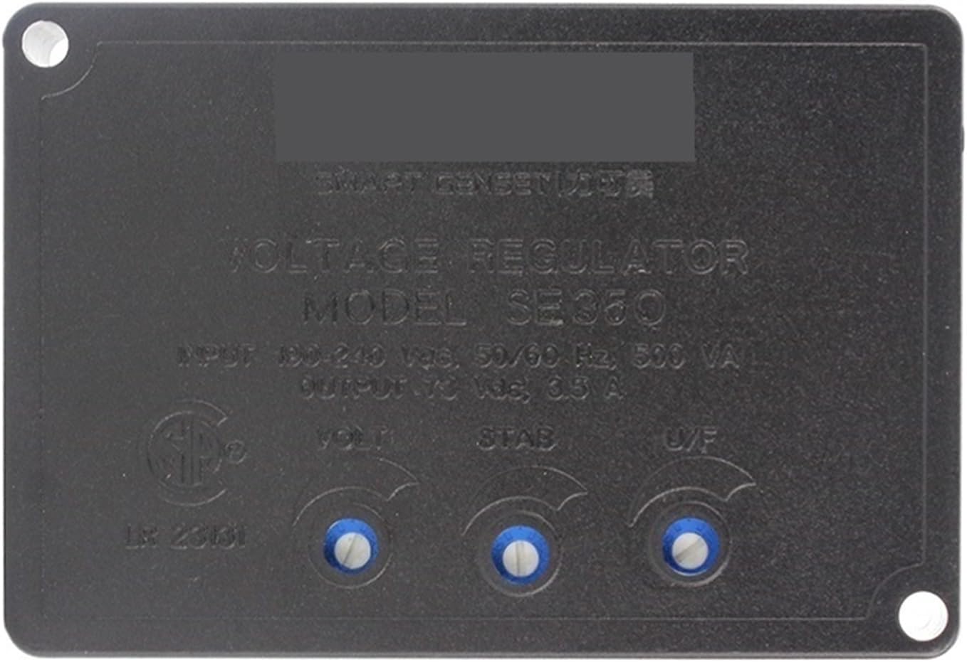 1pcs SE350 Alternator AVR Voltage Regulator 20kw Spare Parts for Generator