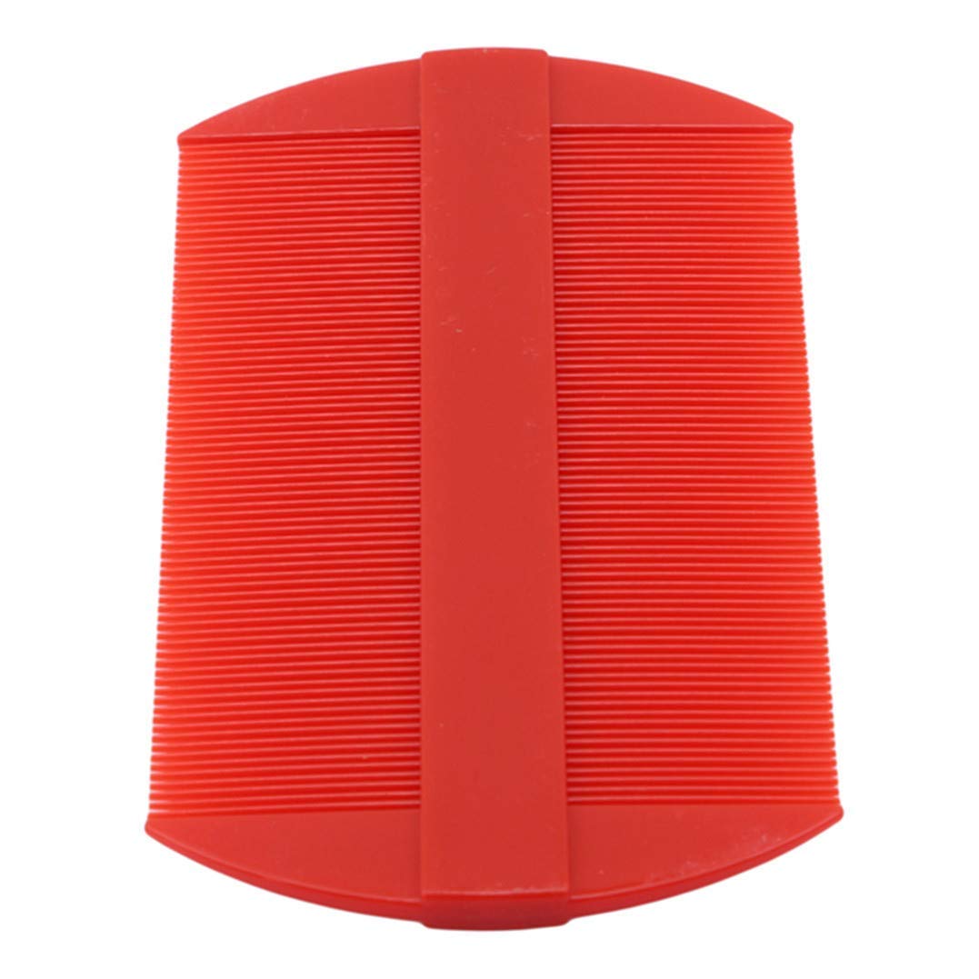 Pettine A Denti Stretti Rosso PULABO - Spazzola Antiforfora Portatile 10.7x5.5cm - Foto 12