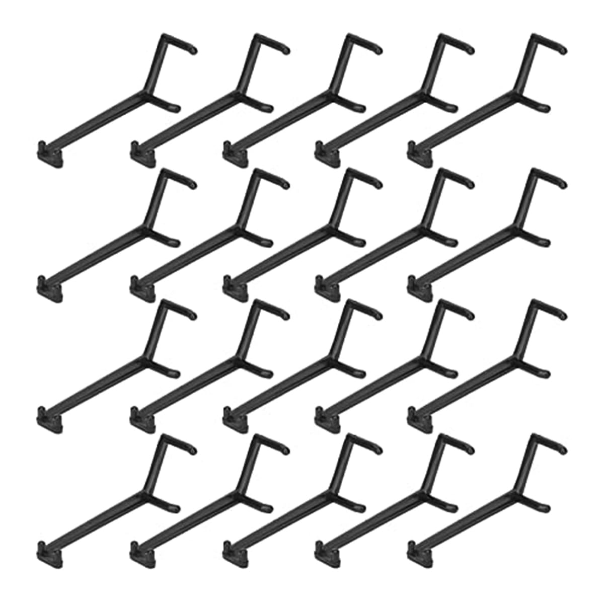 Muiltvoe 20pcs Fruit Tree Spreader Plastic Bonsai Branch Trunk Spreader Modeling Tool Limb Spreader for Strong Spreading of Crotch Angles Branches