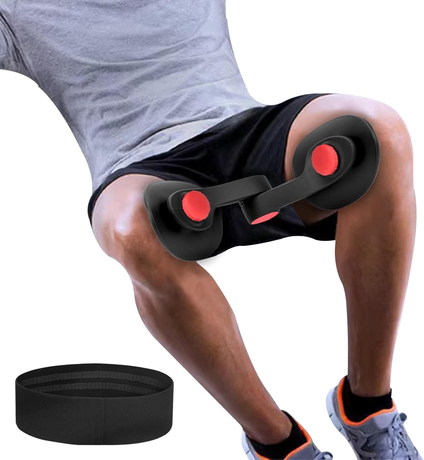 Appareil de Musculation 16KG pour Périnée et Fessiers, Entraîneur Kegel avec Bande, Équipement de Renforcement Post-Partum, Appareil Portable à Domicile pour Hommes et Femmes
