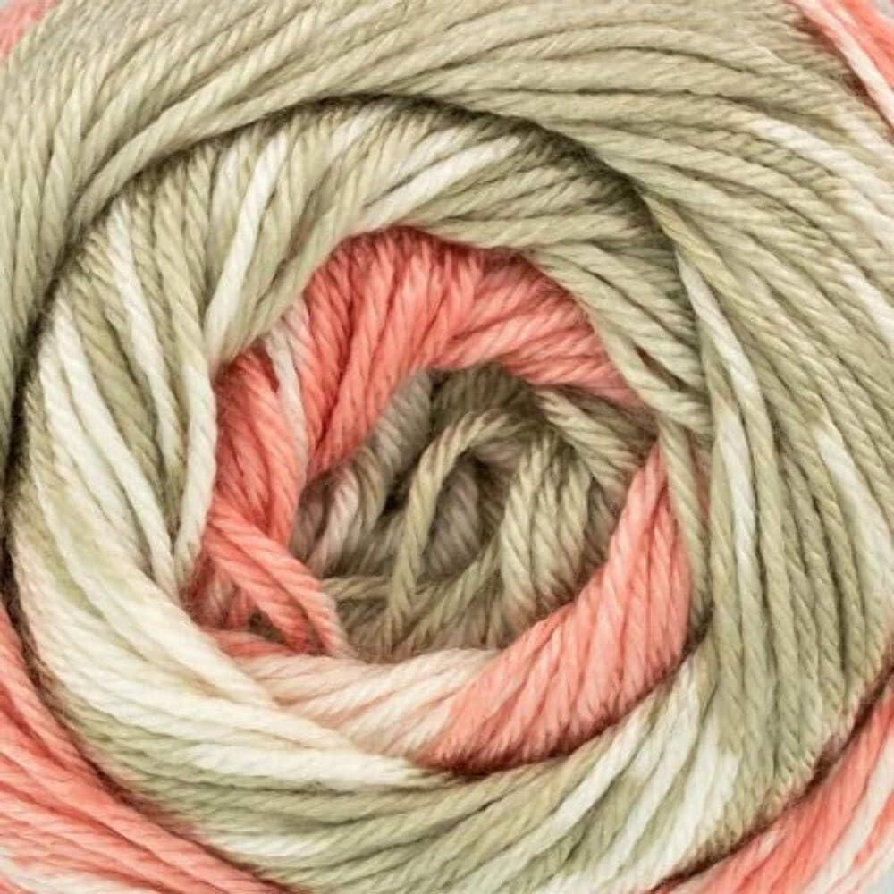 King Cole Fjord DK Knitting Wool Acrylic Self Pattern Fairisle Yarn 1 x 100g (Trondheim - 4548) — image 1