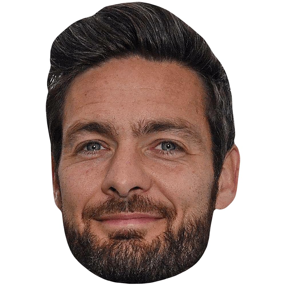 Craig Gordon (Beard) Celebrity Mask, Flat Card Face, Fancy Dress Mask