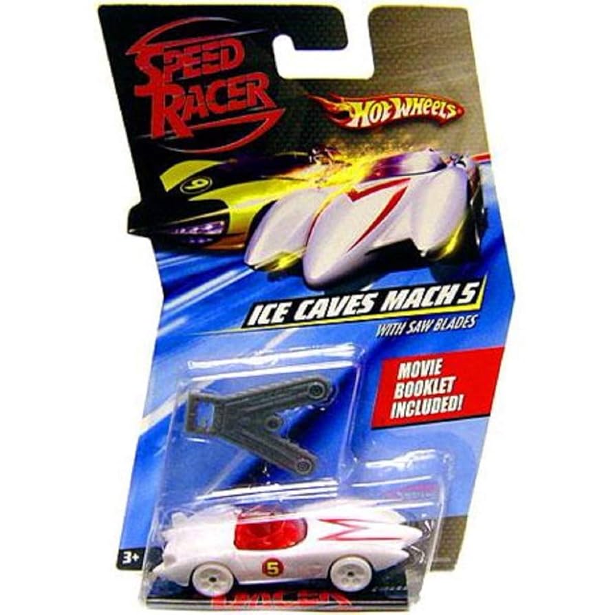 ミニカー Hot Wheels Speed Racer MACH 5 Hot Wheels Speed Racer Mach 5 white. 2008 Toy Fair model