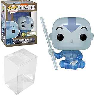POP Funko Avatar: The Last Airbender Spirit Aang Glow in The Dark Pop Exclusive Multicolored