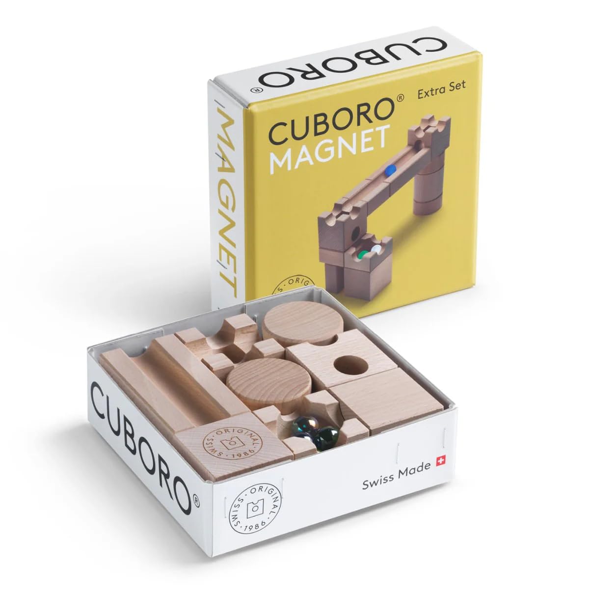 CUBORO MAGNET Extra Set キュボロ　マグネット Amazon.com: Cuboro Magnet Marble Run Game - The Extra Set for