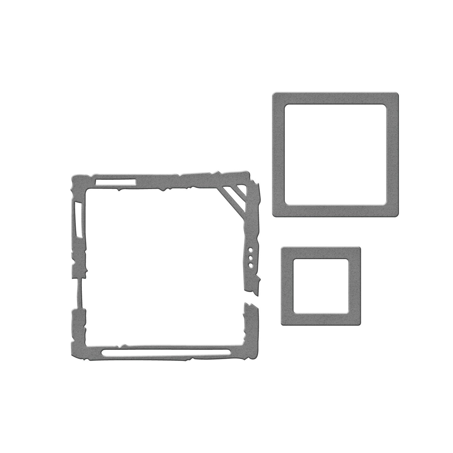 Spellbinders Multicoloured Shapeabilities Dies-Robo Square