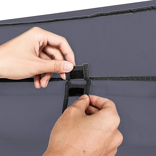 Miniatura 7 de YFZD3087 Armario portátil para colgar ropa, armario, organizador de ropa, armario portátil con estantes, armarios portátiles para colgar ropa