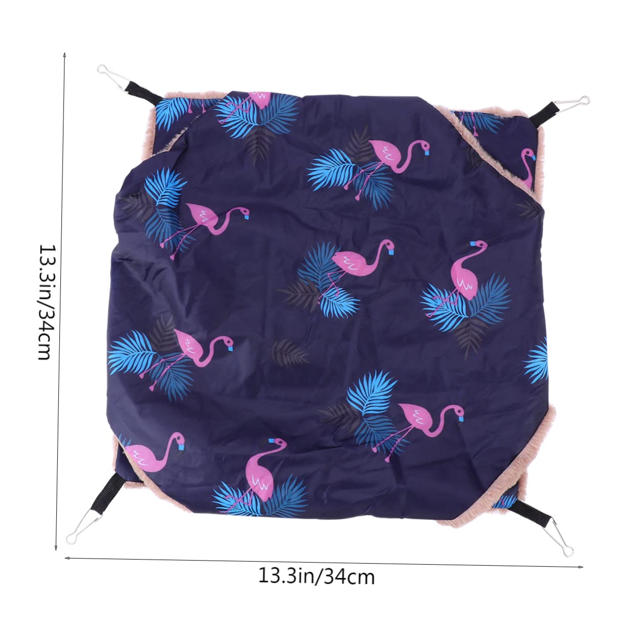 POPETPOP 2stücke Indoor Hammock Für Kleintiere Doppellagige Hängematte Weichem Fleece Warmes Schlafbett Für Hamster Frettchen Und Chinchillas Platzsparend Und Tragkraft