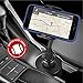 Macally Cup Phone Holder for Car Mount for Apple iPhone 11 Pro Max XS XS Max XR X 8 8+ 7 7 Plus 6s 6 5s SE, Samsung Galaxy S10 Plus S9 S8 Note, LG, Nexus, Google Pixel 3, Motorola, Smartphone (MCUP),Black