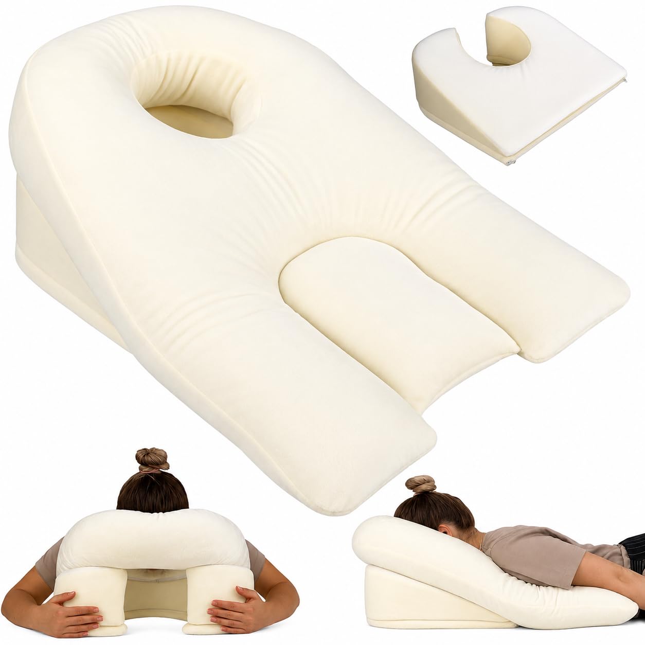 EPHEDORA Adjustable Face Down Pillow