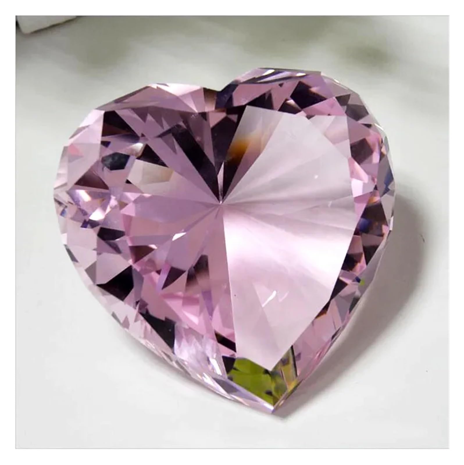 【美品】STEUBEN　ハート　クリスタル　貴重　ガラス　置物　オブジェ 美品】STEUBEN ハート クリスタル 貴重 ガラス 置物 オブジェ