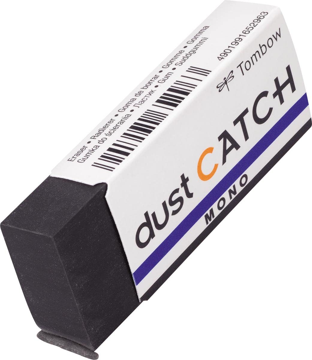 Tombow Mono Dust Catch - Goma de Borrar con Fórmula Polimera Especial Atrapa Residuos, 20 Unidades, 19 G