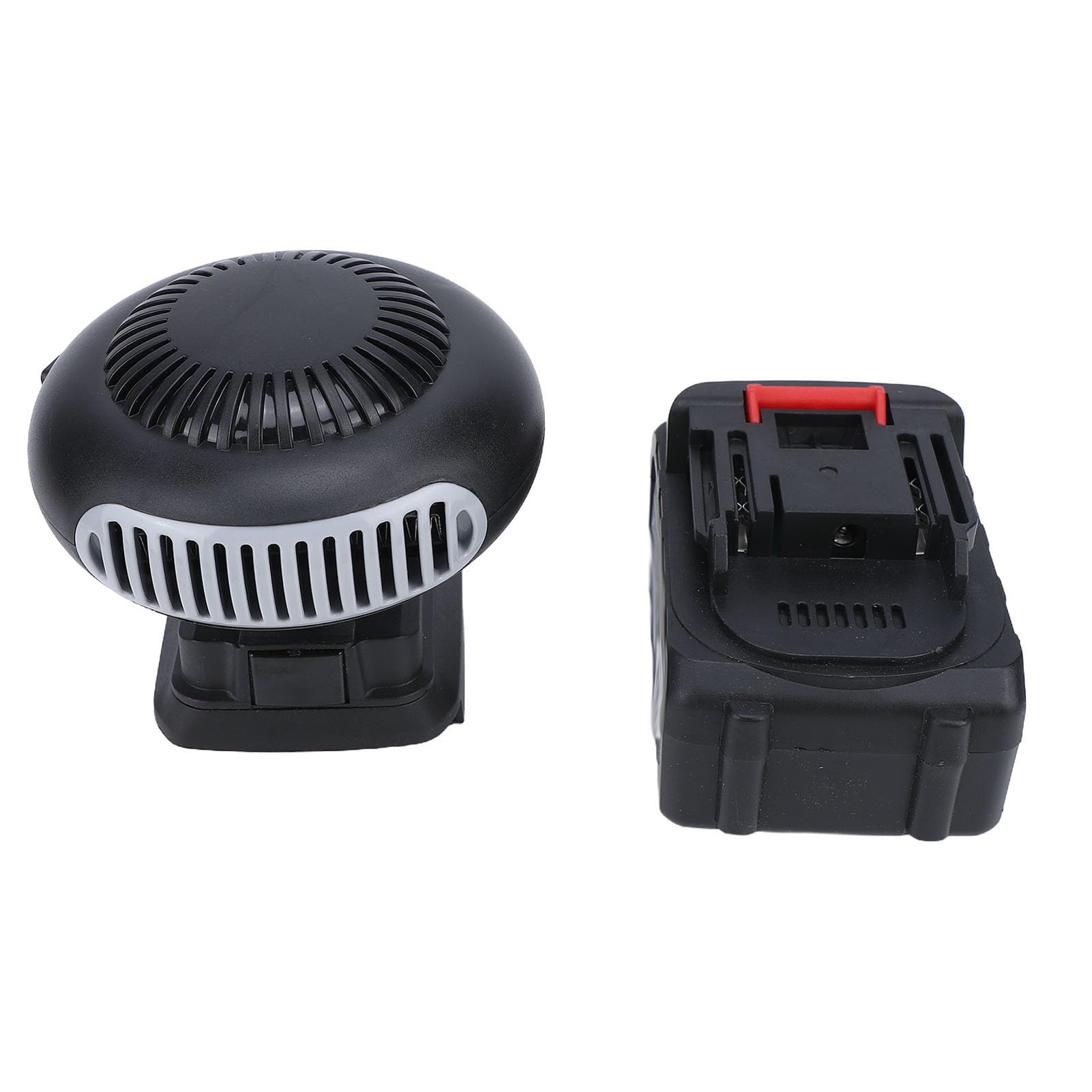 Calentador de Espacio con Batería, Calentador Portátil Inalámbrico de 12000 MAh con Salida de 170 W para Descongelador de Coche, Hogar Al Aire Libre