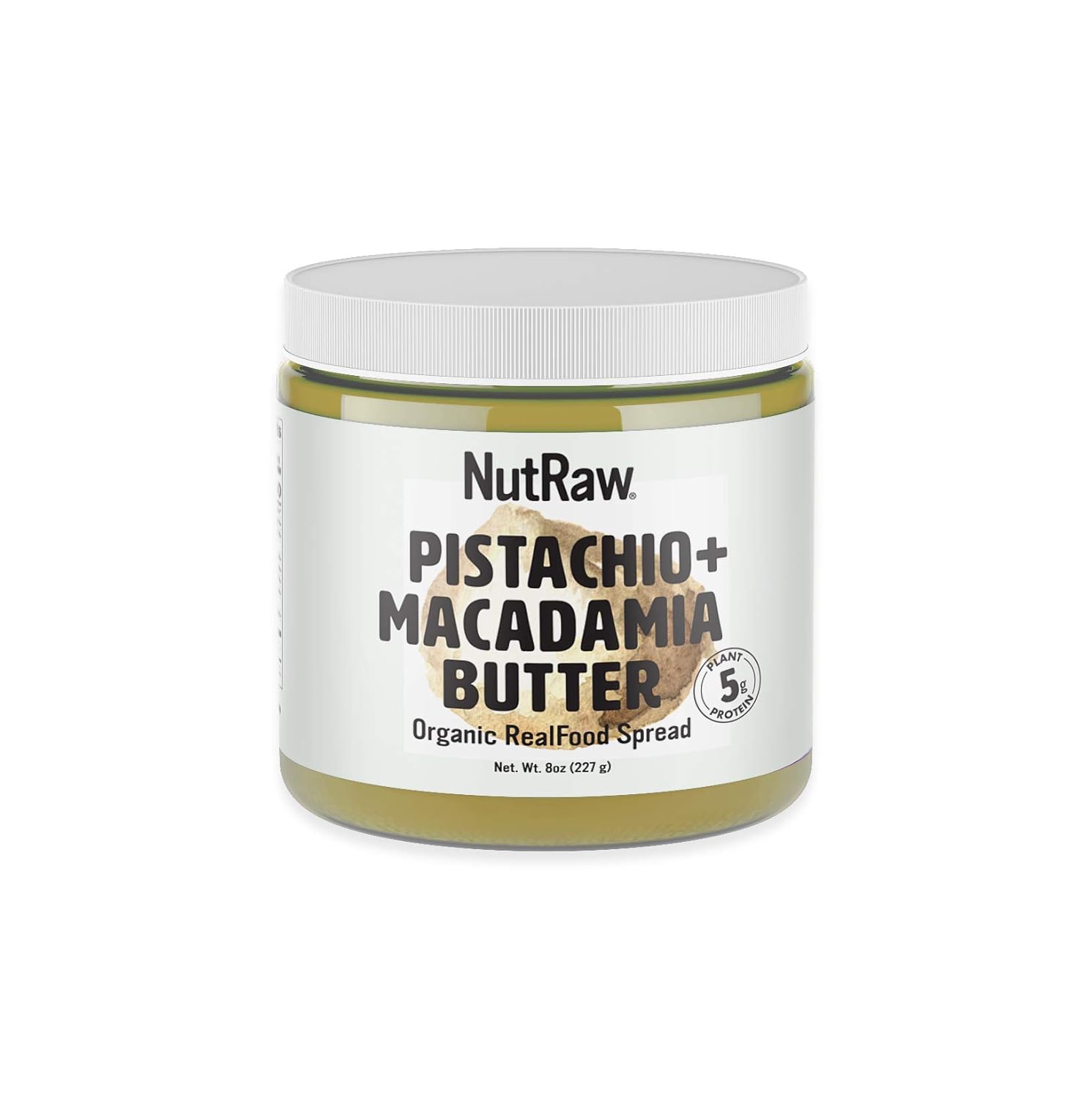 Nutrawbar, 100 Raw Pistachio + Macadamia Butter, Organic