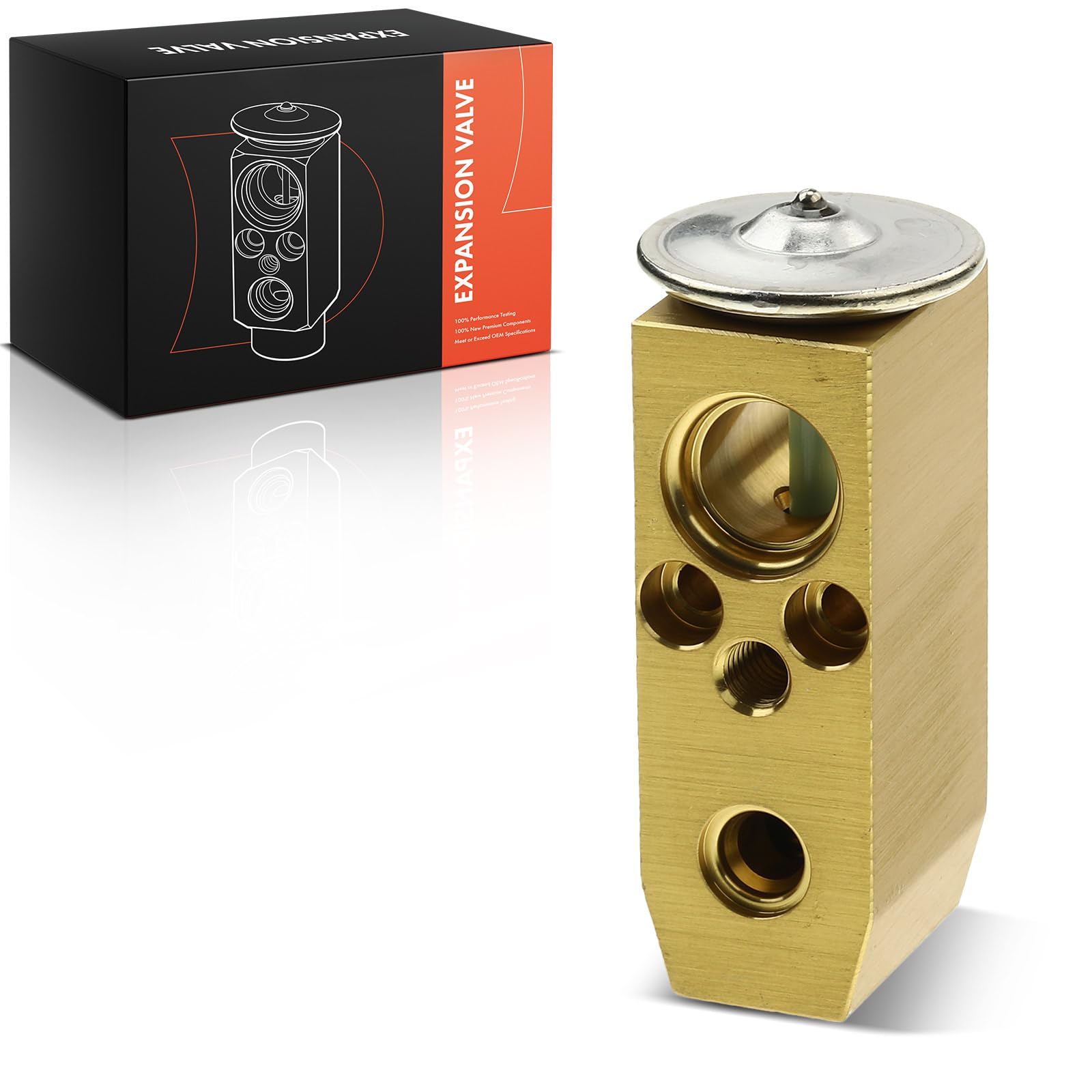 Frankberg Válvula de expansión Aire acondicionado Compatible con Kalos KLAS 1.4 16V Aveo/Kalos Compacto T200 1.4 16V Aveo/Kalos Compacto T250 T255 1.2 Aveo/Kalos Compacto T200 1.4 96434193
