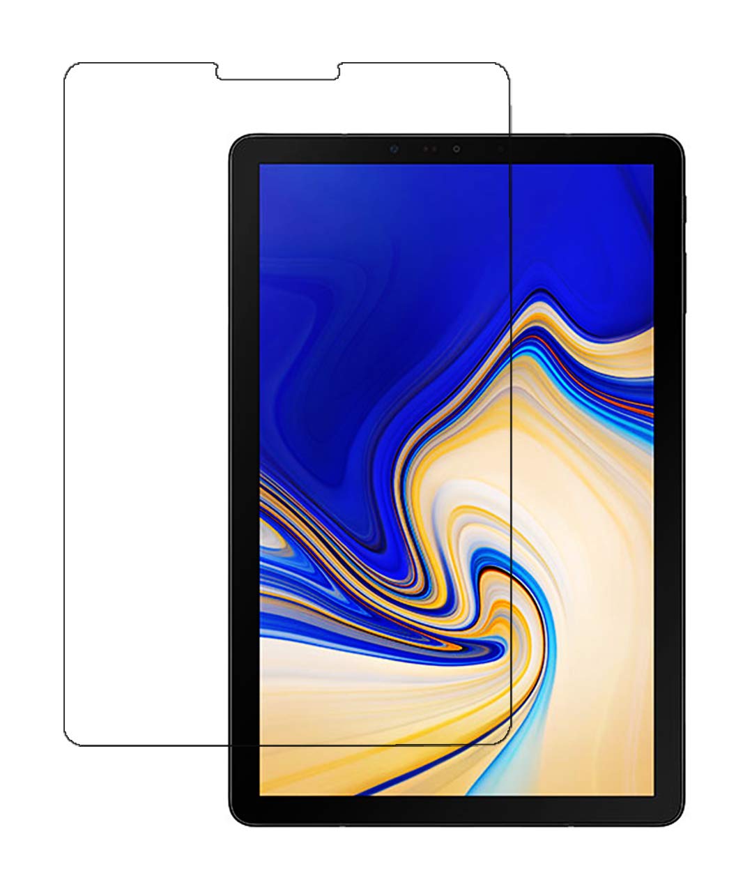 naxton® Tab Screen Protector FOR SAMSUNG TAB S4 10.5 (2018) T830 / T835 With Nano Technology, Bubble Free Installation, Scratch Free, Anti Glare, UNBREAKABLE ARMOUR GUARD - NOT A TEMPERED GLASS (B08KRX486Z) Amazon Price History, Amazon Price Tracker