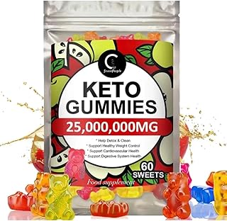 Weight Management Supplement - Keto Diet Friendly - 30 Days Supply. Best Way to Manage Your Weight. 60 High Strength Enter into Ketosis and Lose Weight Fast with Keto Gummy Bears!